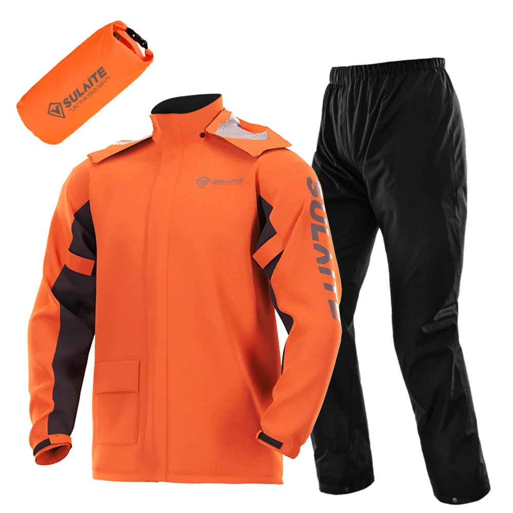 ชุดกันฝนสำหรับขี่มอเตอร์ไซค์ น - Motorcycle Gear Mens บทวิจารณ์และราคา